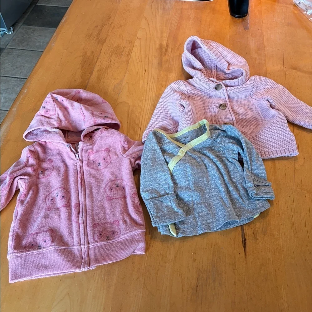 Bundle(3) size 0-3 Old Navy, Calvin Klein, Child of Mine Carters